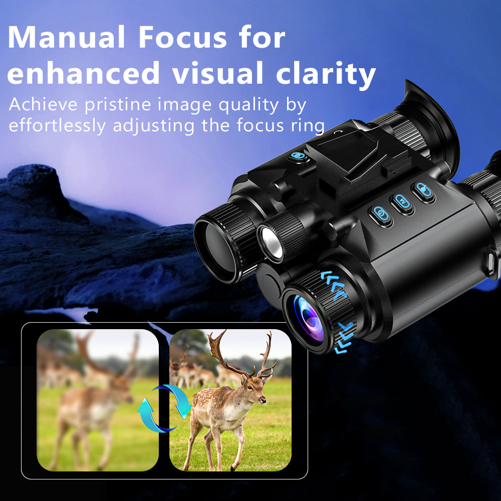 4K Tactical Night Vision Goggles – Head-Mounted Infrared Binoculars | StrikeTact