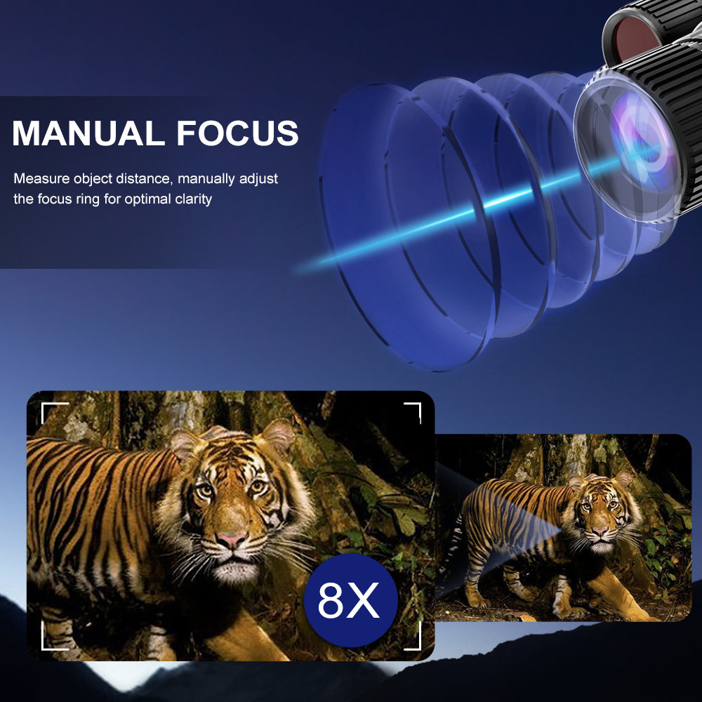 4K Night Vision Viewer with Infrared Assist – HD Recording for Outdoor Use