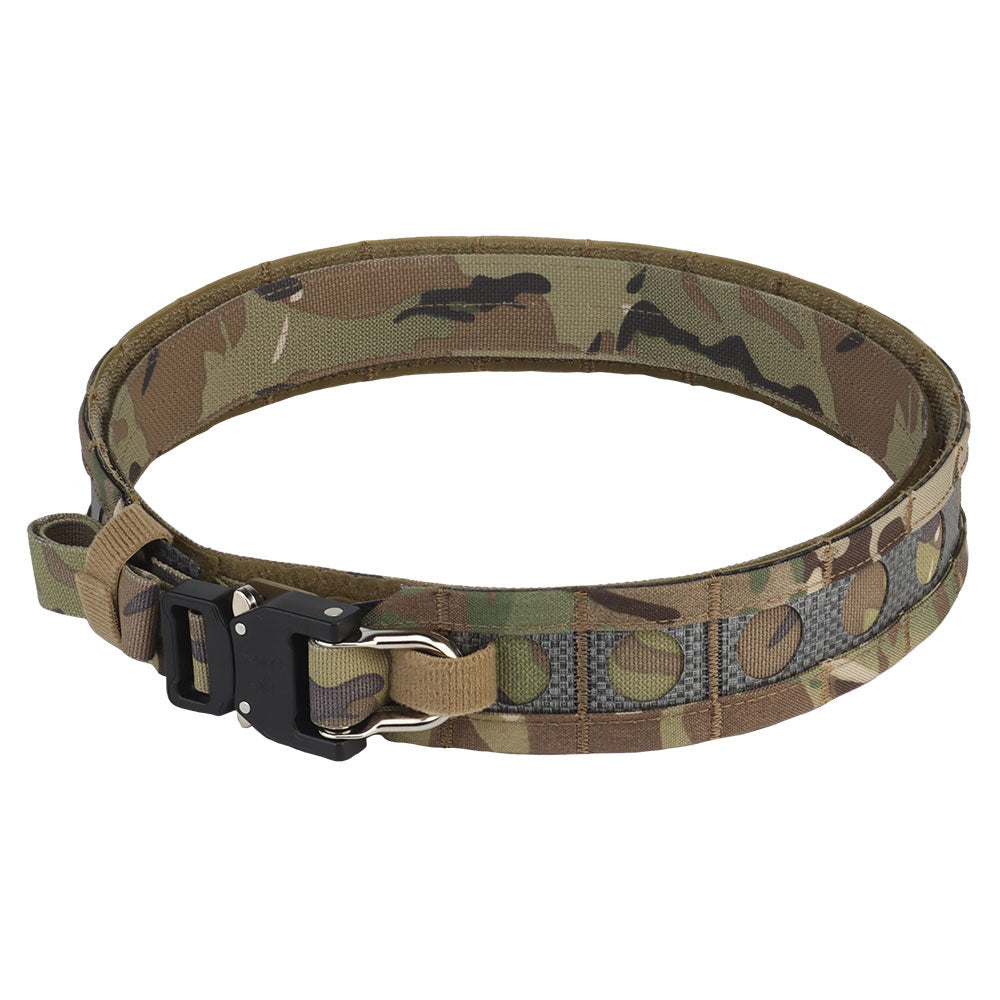 FERRO CONCEPTS BISON BELT S マルチカム Bison Tactical Belt Matte Camouflage Black MOLLE Compatible