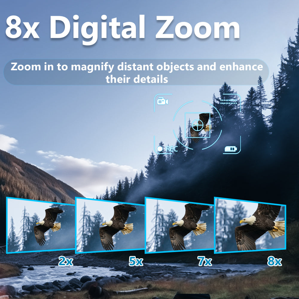 Dual-View 4K Night Vision Scope – Day & Night Tactical Monocular