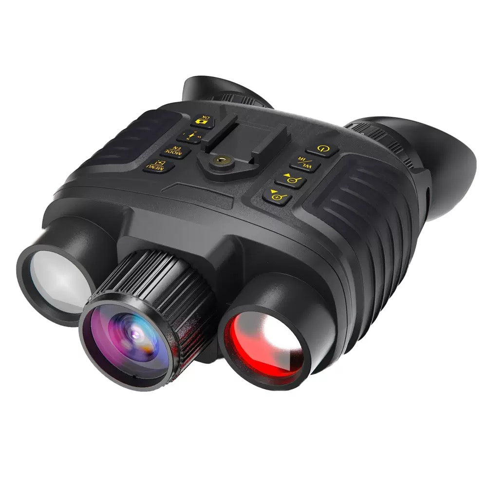 4K Tactical Night Vision Goggles | 36MP, 500m Range & Helmet Mount Included