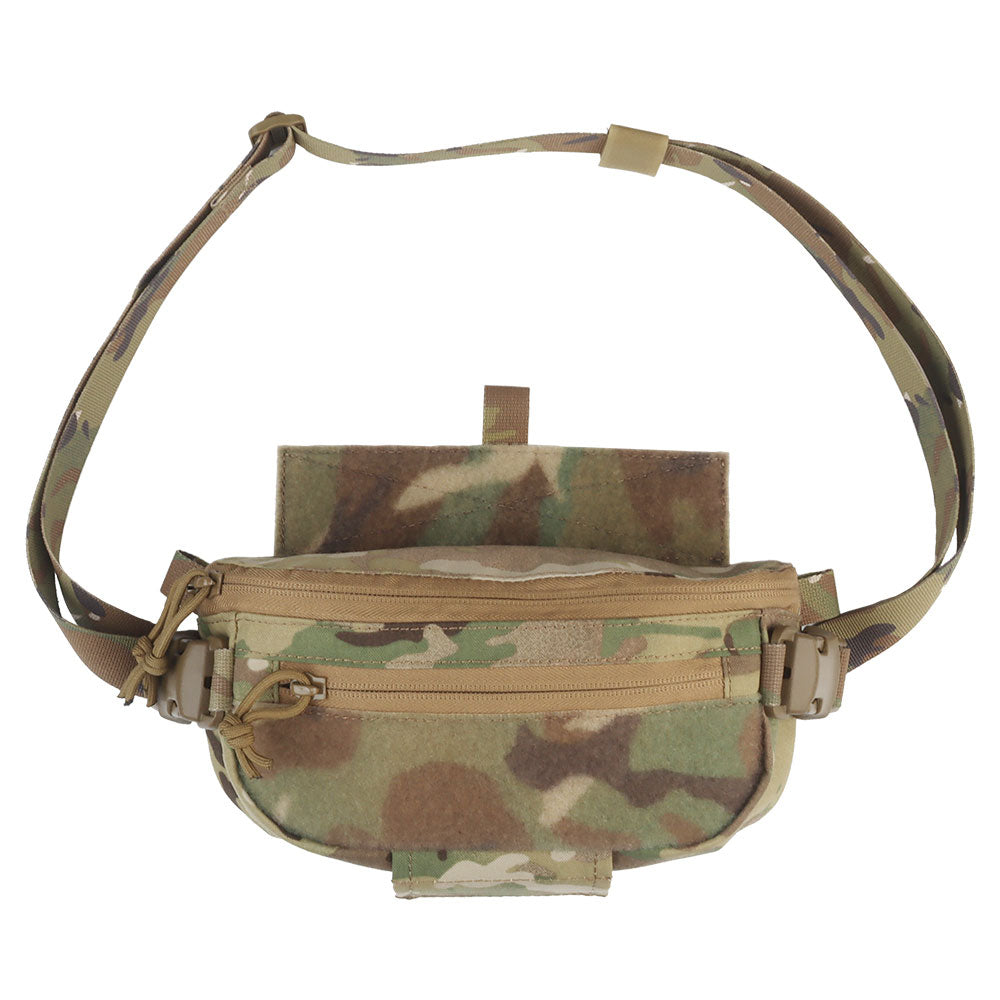 Dual-Purpose Tactical Drop Pouch | Fanny Pack Convertible Utility Bag