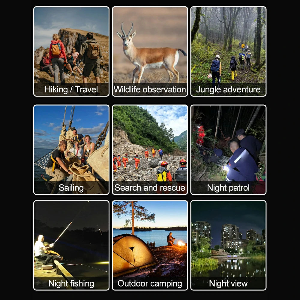 4K Tactical Night Vision Goggles | 36MP, 500m Range & Helmet Mount Included