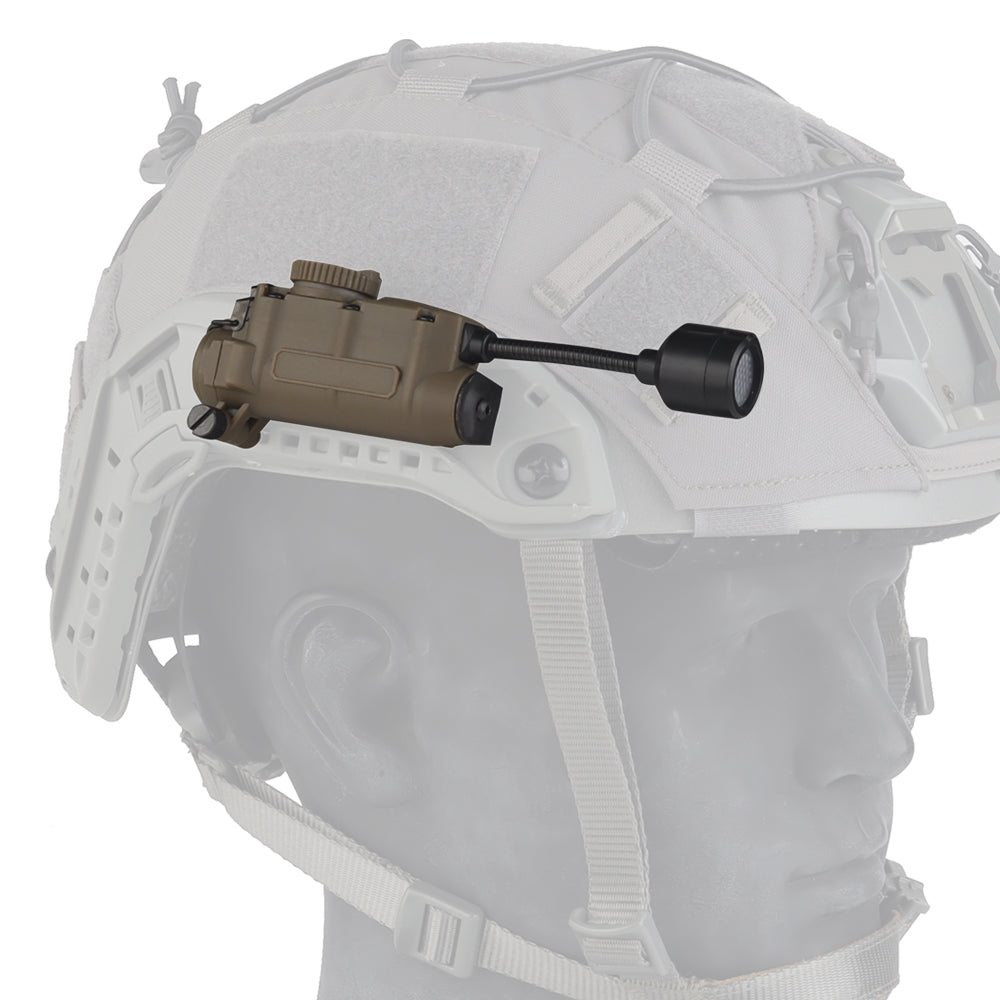 Sidewinder Multi-Purpose Tactical Helmet Lamp – Red/IR/White Light Modes