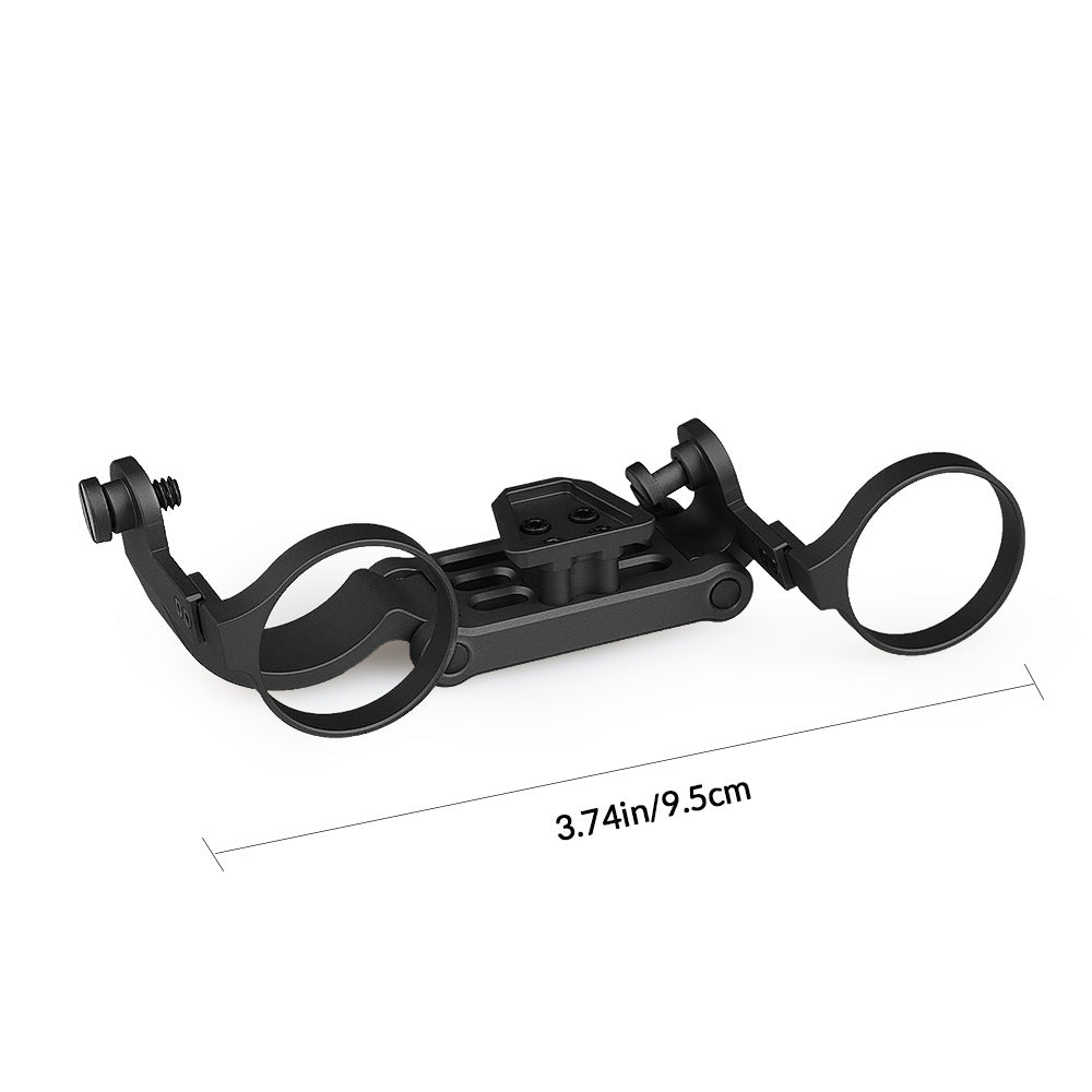 Ultra-Lightweight PVS-14 Dual Bridge Mount for G24 – CNC Aircraft Aluminum, No-Power