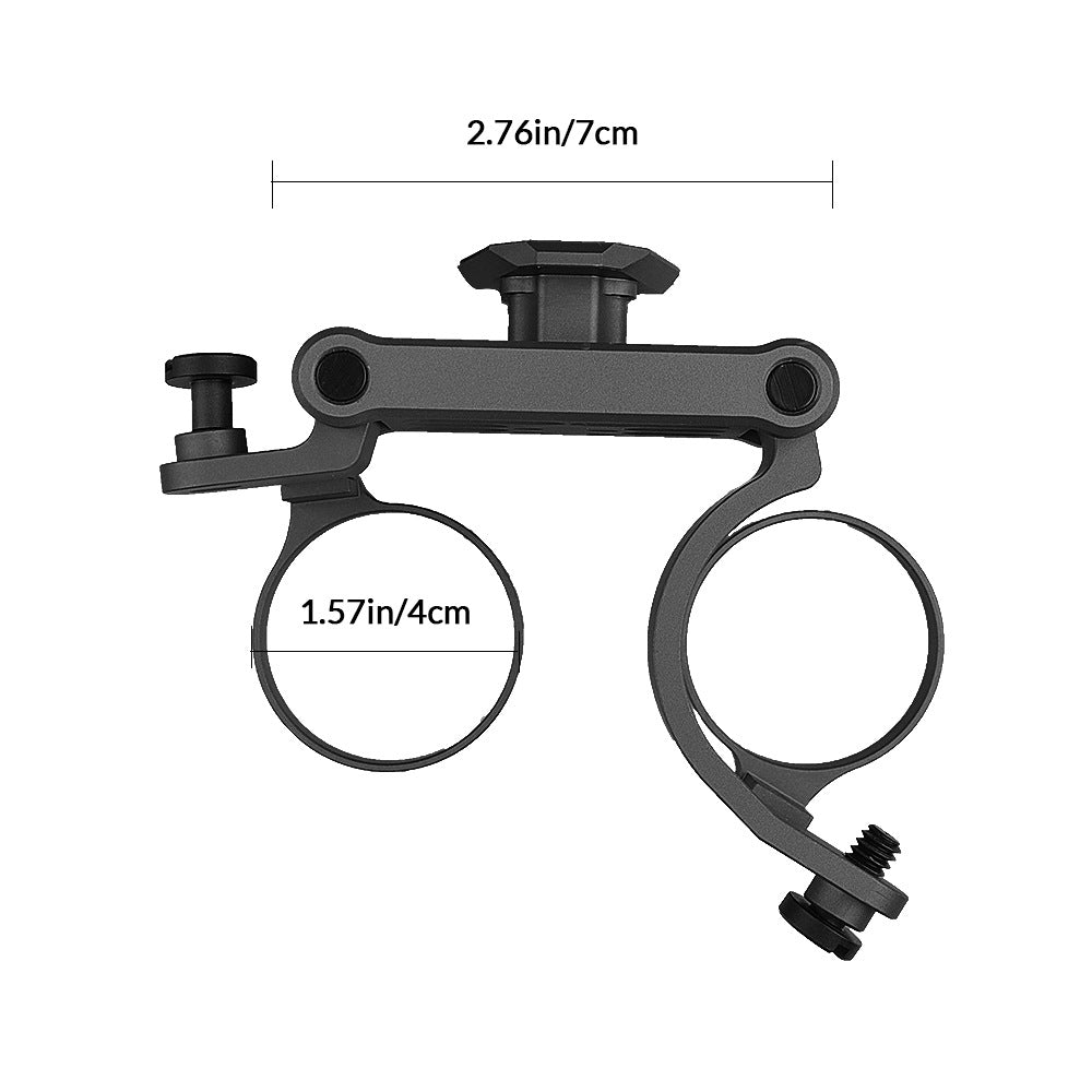 Ultra-Lightweight PVS-14 Dual Bridge Mount for G24 – CNC Aircraft Aluminum, No-Power