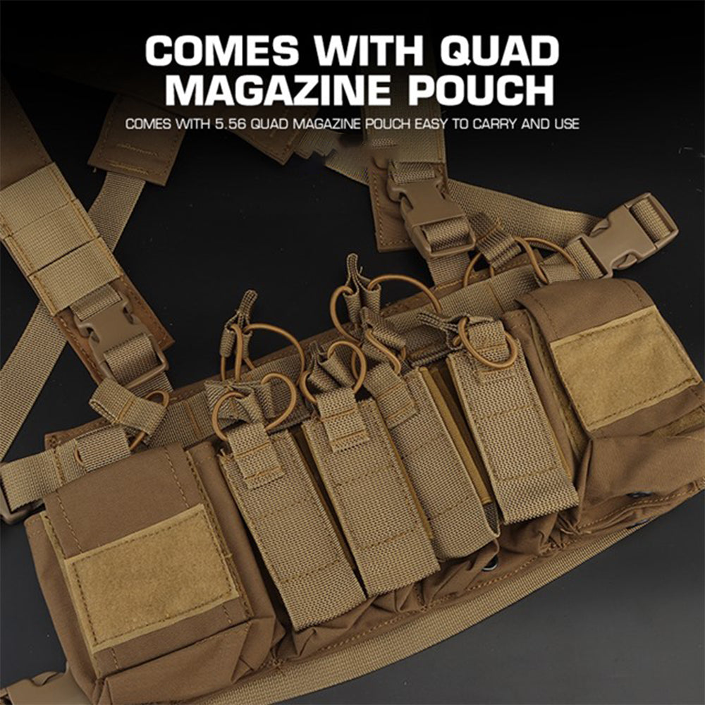 D3CRX Многофункциональная съемная разгрузка для груди Тактическое снаряжение