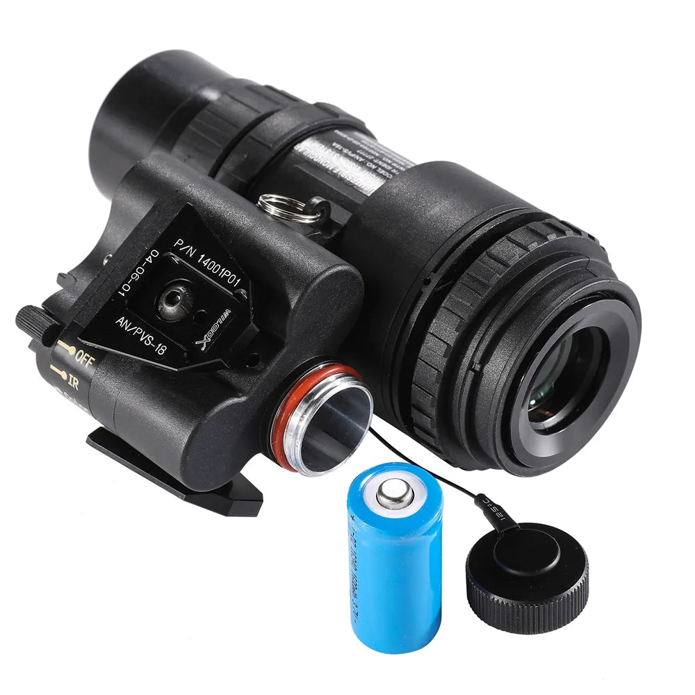 PVS-18 HD Infrared Night Vision Monocular – Head-Mounted & Lightweight for Outdoor Use