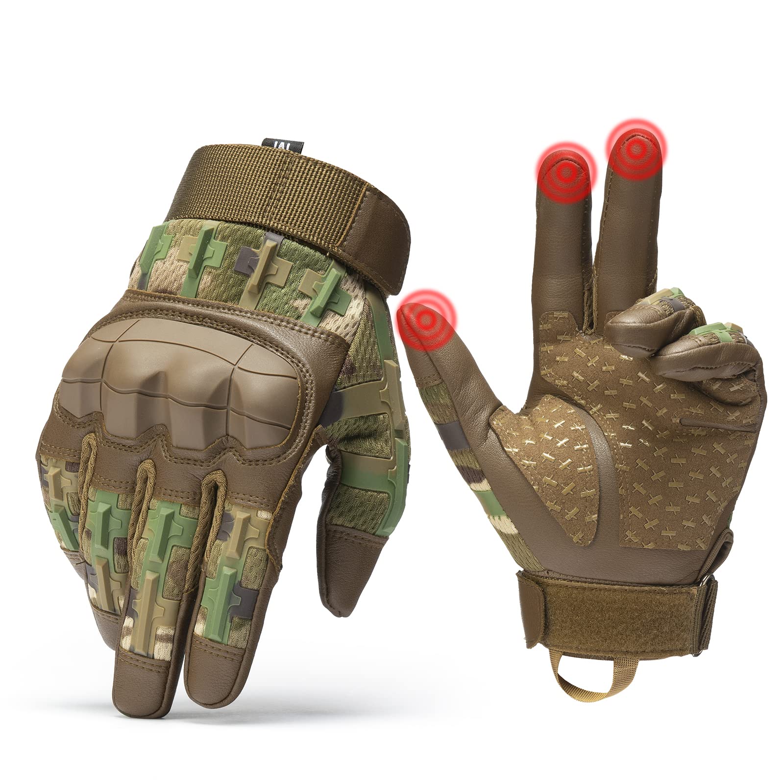Outdoor-Reiten 5-Finger-Touchscreen CS Kampftaktische Handschuhe