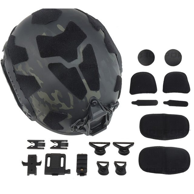 Tactical Helmet - Military-Grade Ballistic Protection for Airsoft & Film