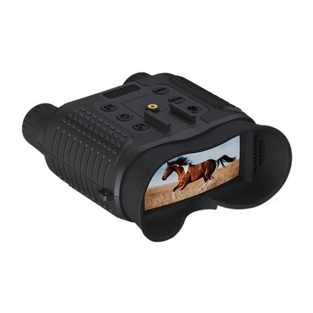Rechargeable Flip-Up Infrared Night Vision Viewer – 400m Range, Hands-Free Design