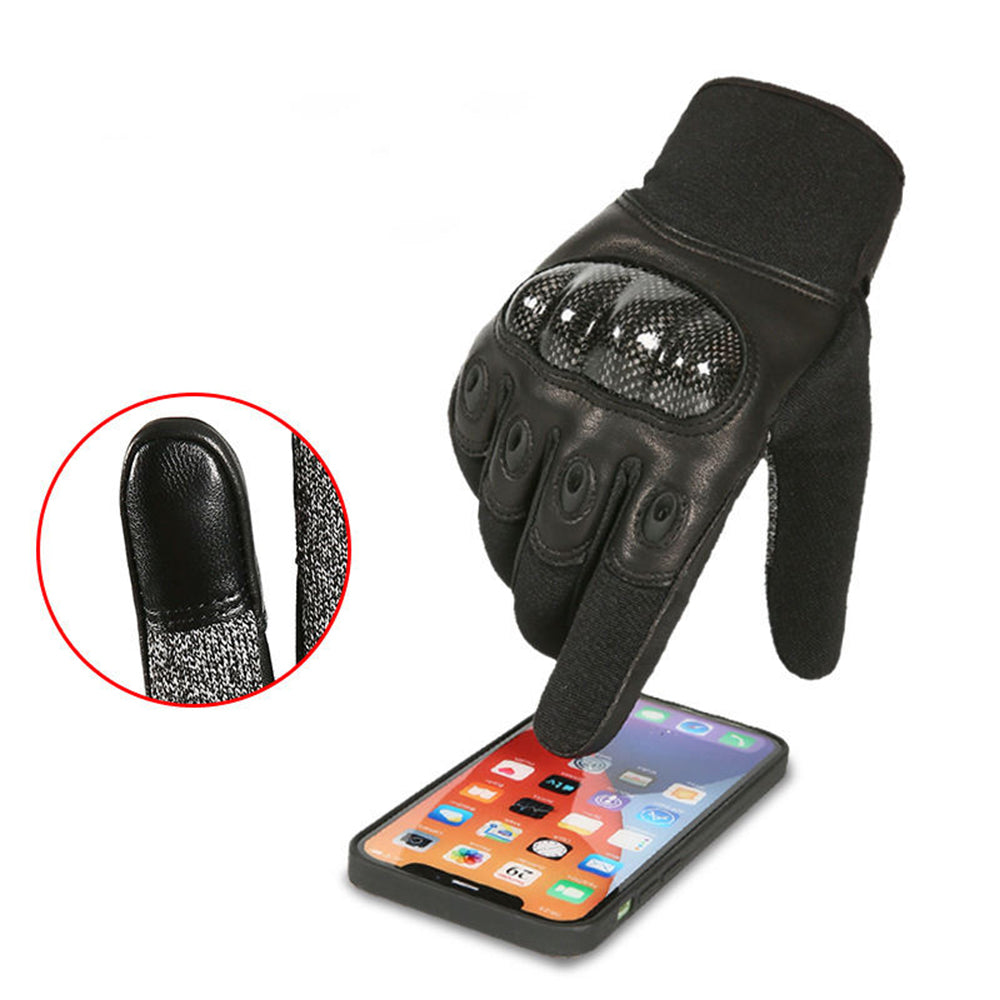 Перчатки из овчины с защитой от порезов и ударов, полностью покрытые пальцами