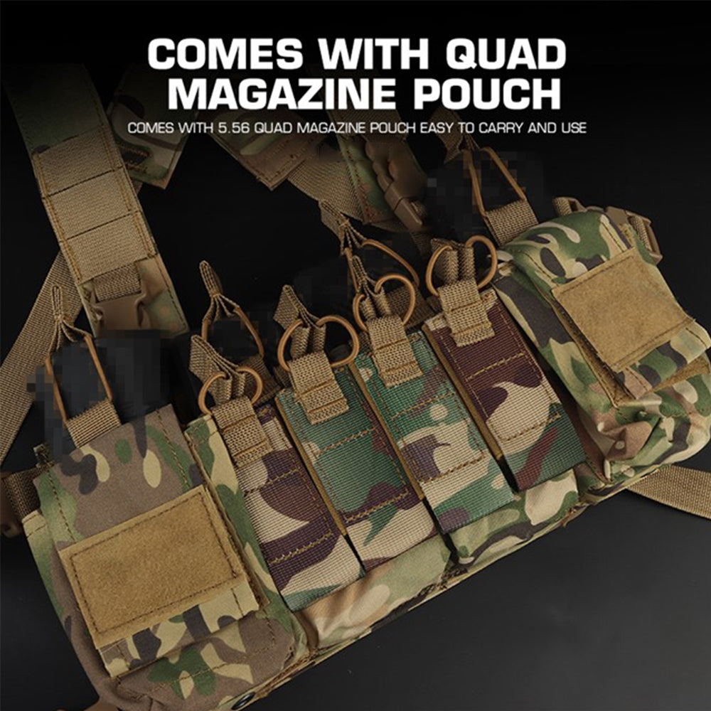 D3CRX Многофункциональная съемная разгрузка для груди Тактическое снаряжение