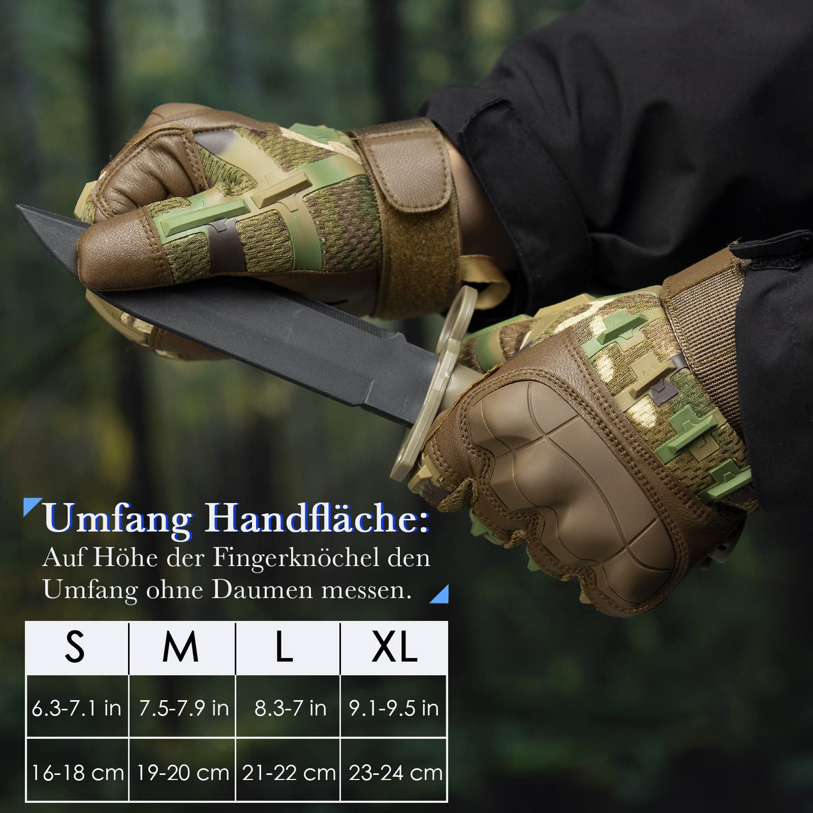 Outdoor-Reiten 5-Finger-Touchscreen CS Kampftaktische Handschuhe