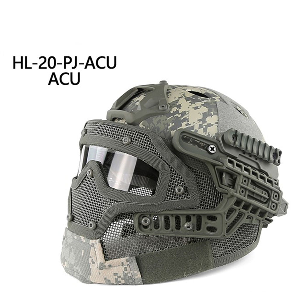 Тактический шлем STRIKETACT (круглые отверстия)