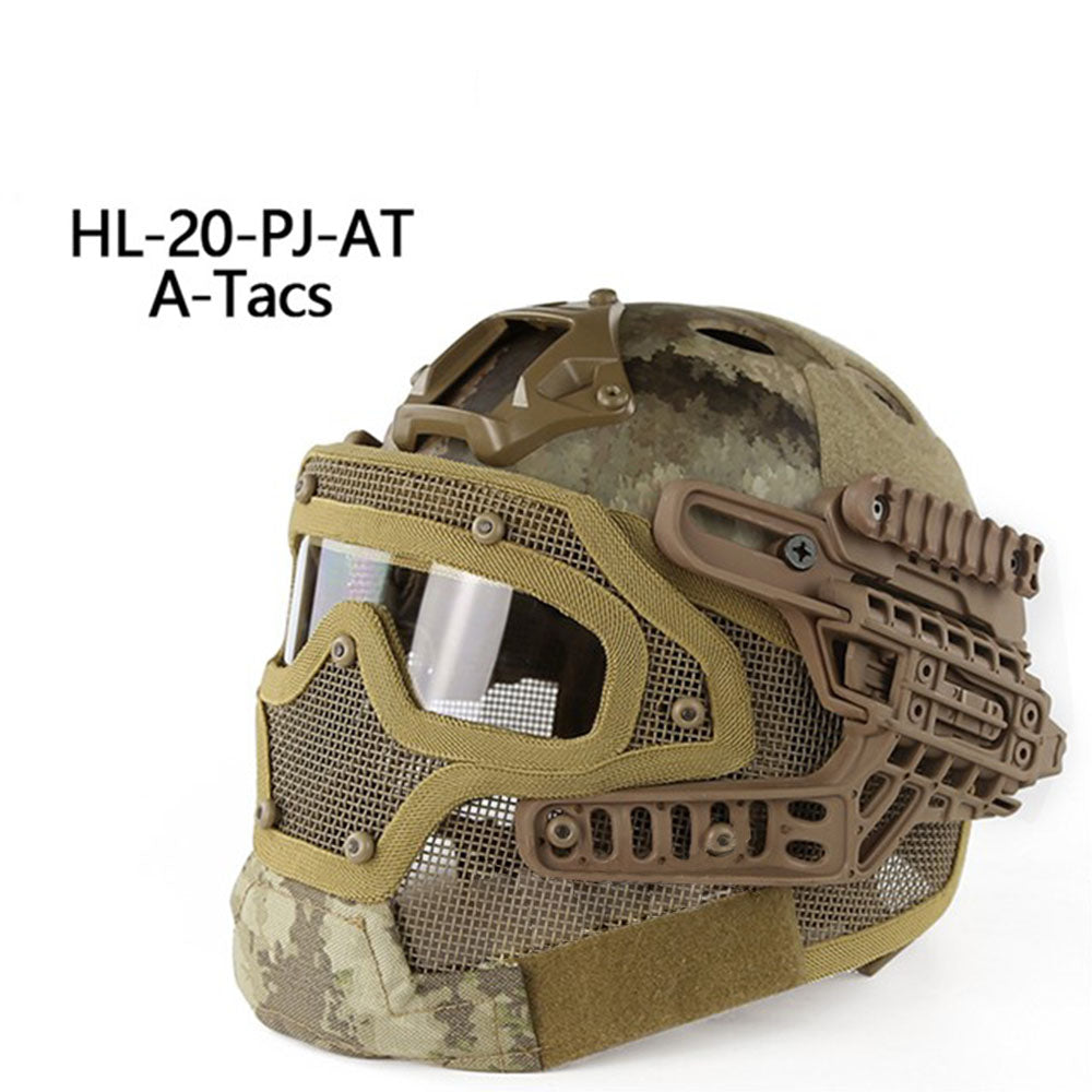 Тактический шлем STRIKETACT (круглые отверстия)