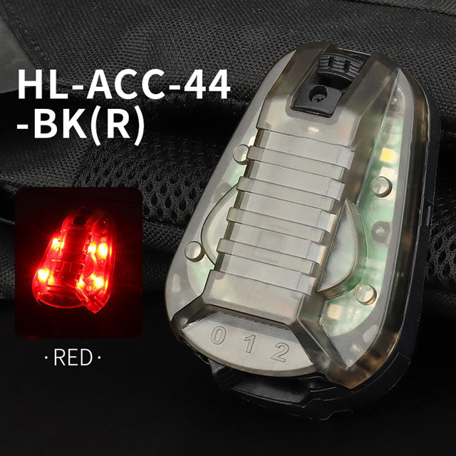 Сигнальный фонарь в форме божьей коровки на шлем