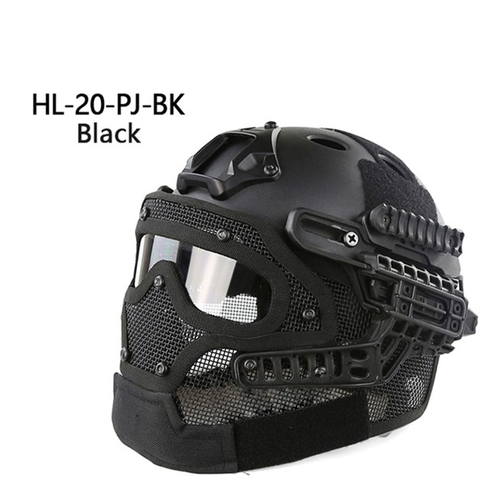 Тактический шлем STRIKETACT (круглые отверстия)