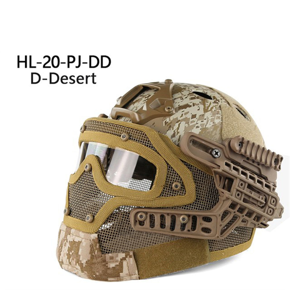 Тактический шлем STRIKETACT (круглые отверстия)