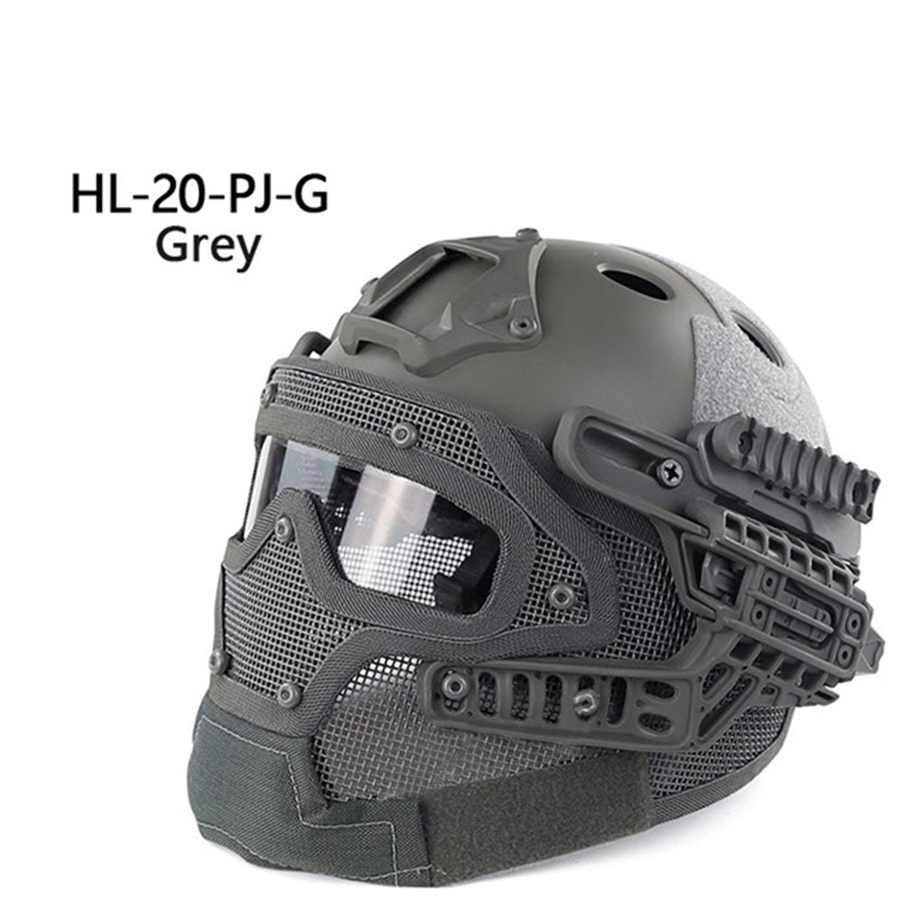 Тактический шлем STRIKETACT (круглые отверстия)