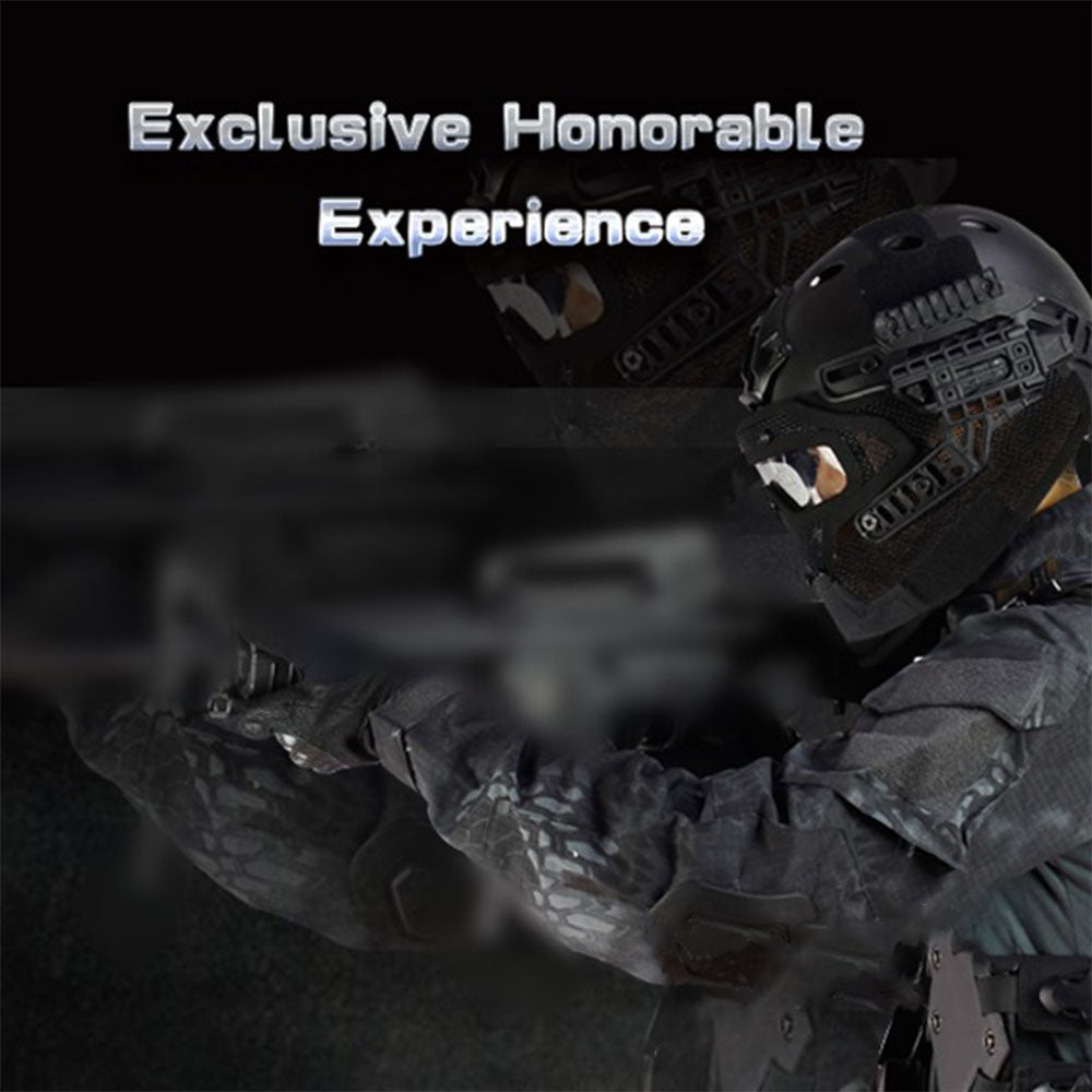 Тактический шлем STRIKETACT (круглые отверстия)