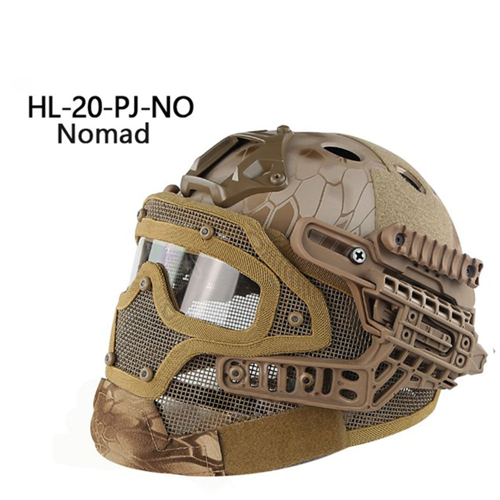 Тактический шлем STRIKETACT (круглые отверстия)