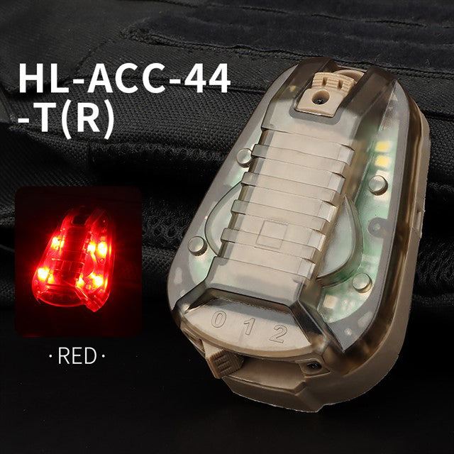 Сигнальный фонарь в форме божьей коровки на шлем