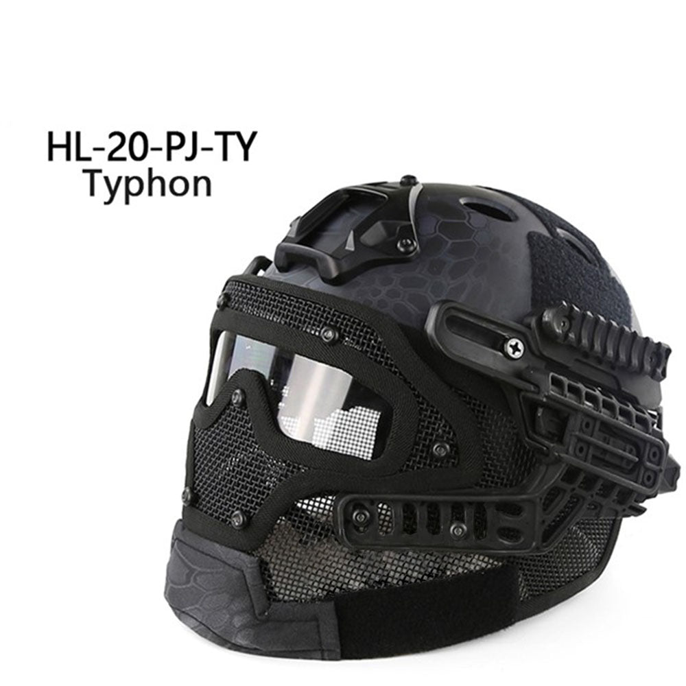 Тактический шлем STRIKETACT (круглые отверстия)