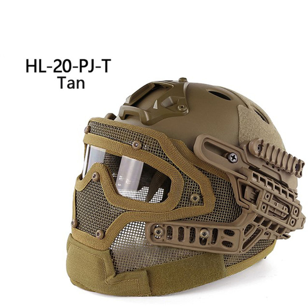 Тактический шлем STRIKETACT (круглые отверстия)