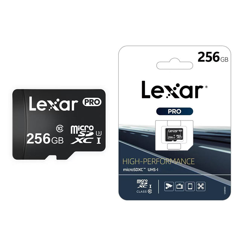 Lexar PRO High-Speed 256GB MicroSD Card