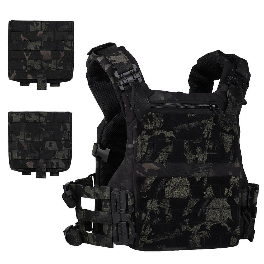 K19 Tactical Plate Carrier Vest | Adjustable Military Gear | Quick