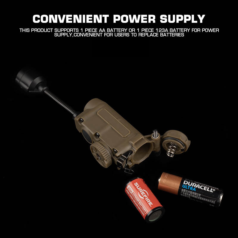 Sidewinder Multi-Purpose Tactical Helmet Lamp – Red/IR/White Light Modes