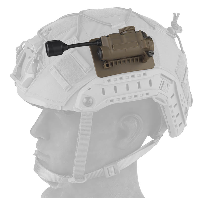Sidewinder Multi-Purpose Tactical Helmet Lamp – Red/IR/White Light Modes