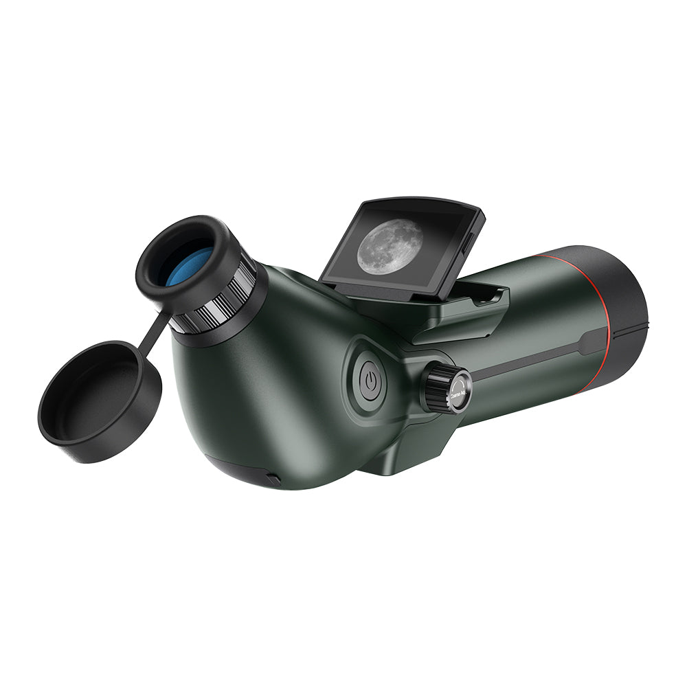4K Digital Telescope | HD Moon, Bird & Star Watching Scope with Dual Screens