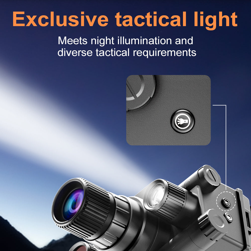 4K Night Vision Viewer with Infrared Assist – HD Recording for Outdoor
