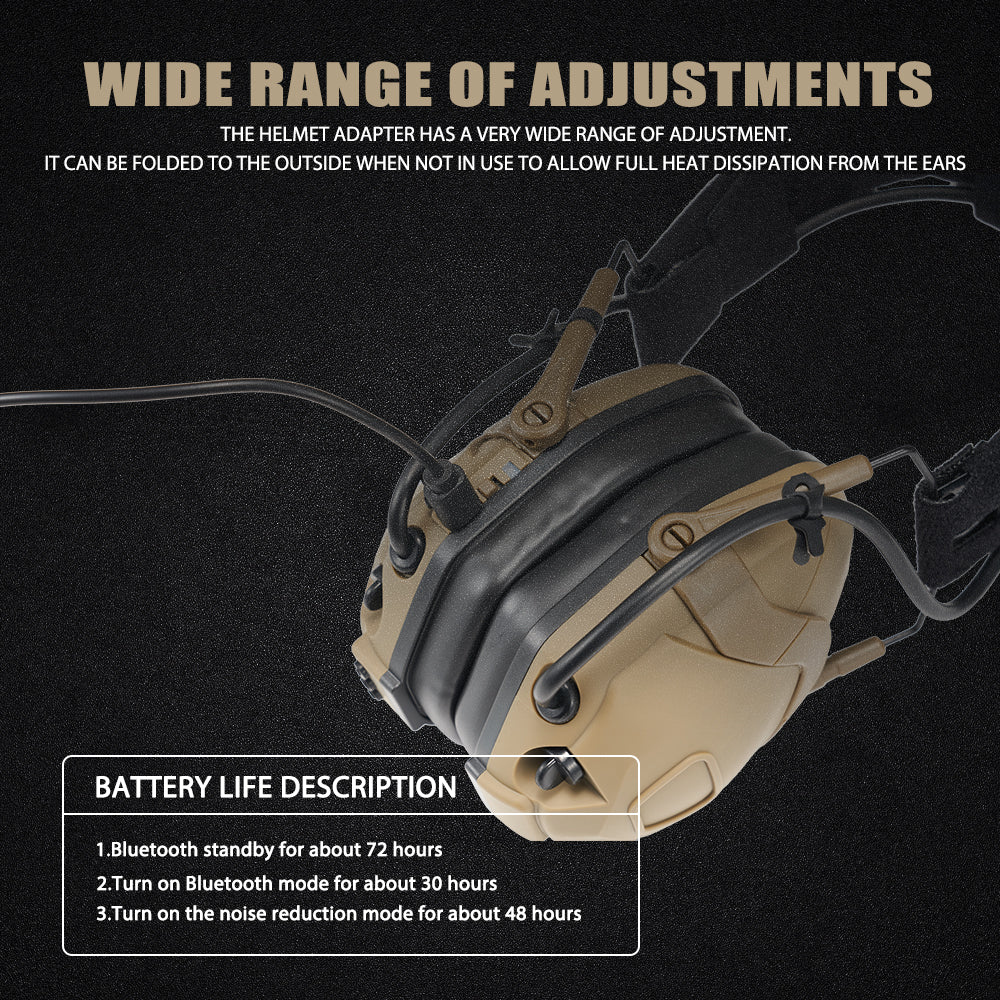 Bluetooth Noisecanceling Tactical Headset