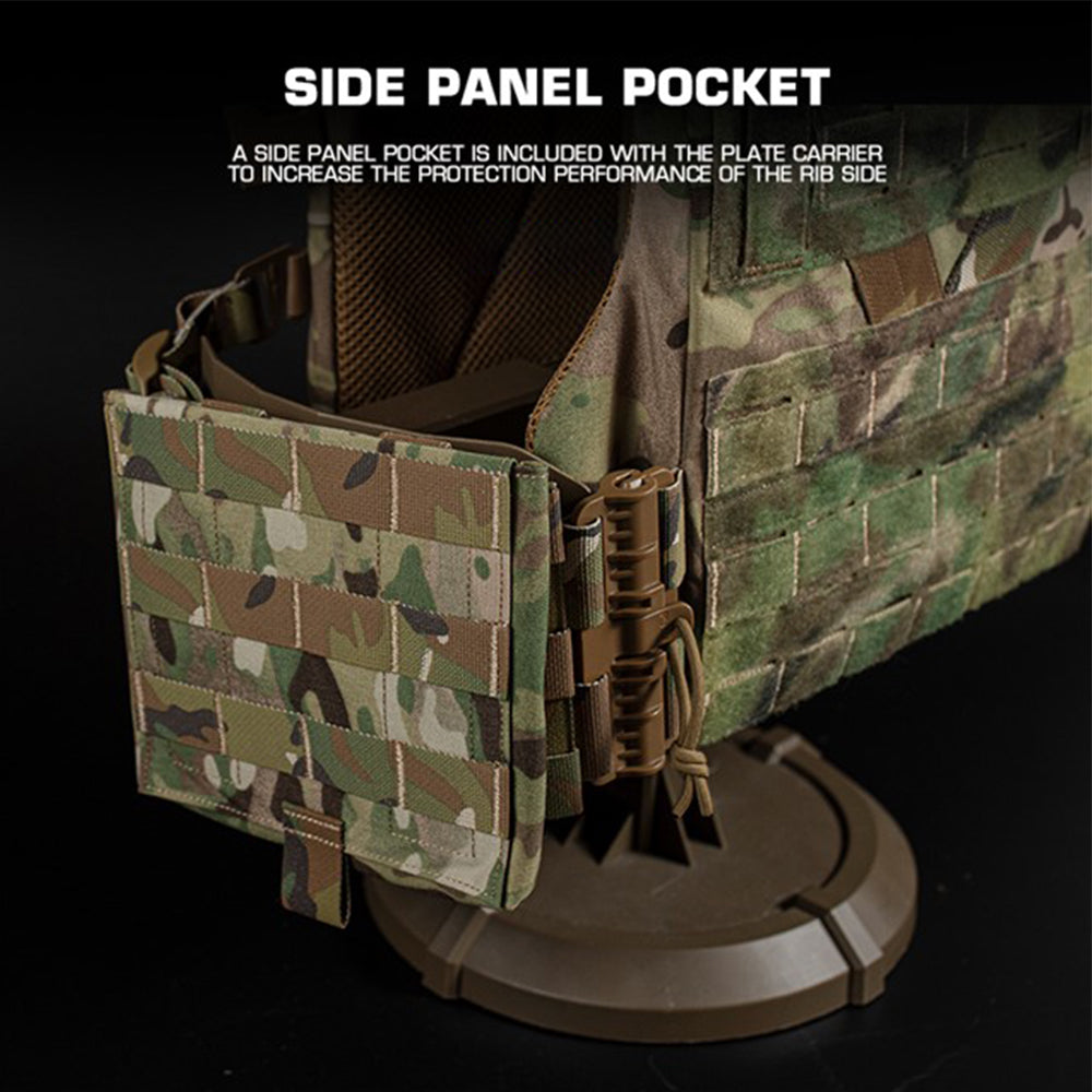 K19 Tactical Plate Carrier Vest | Adjustable Military Gear | Quick