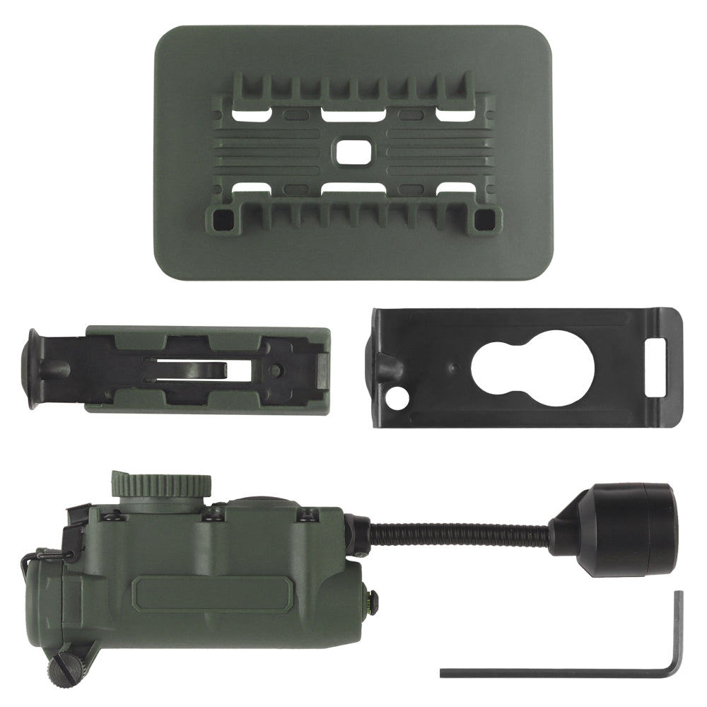 Sidewinder Multi-Purpose Tactical Helmet Lamp – Red/IR/White Light Modes