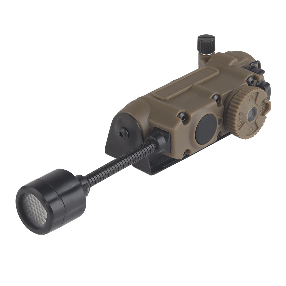 Sidewinder Multi-Purpose Tactical Helmet Lamp – Red/IR/White Light Modes