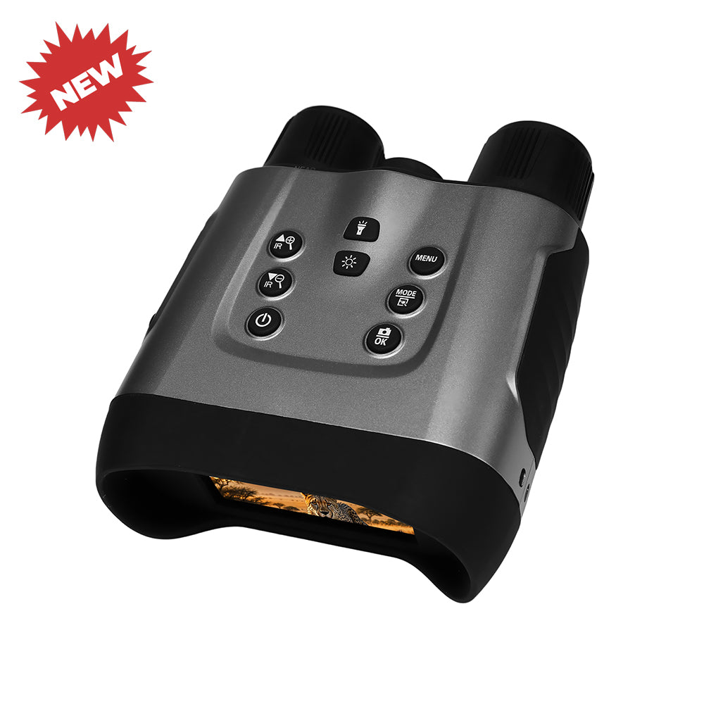 4K Holographic Night Vision Goggles with 3.2" Immersive Display, 400m IR Range & 9000mAh Battery