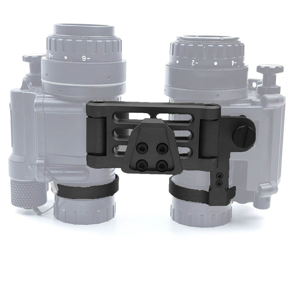 Ultra-Lightweight PVS-14 Dual Bridge Mount for G24 – CNC Aircraft Aluminum, No-Power