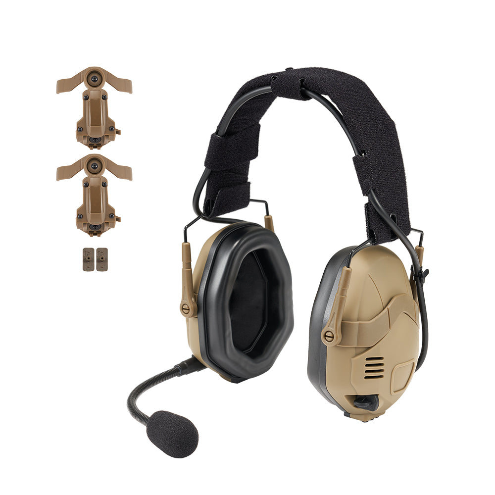 Taktisches Bluetooth-Headset mit Geräuschunterdrückung 