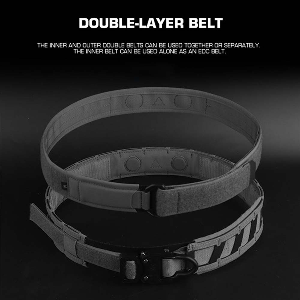 Magnetic Tactical Belt with Quick Lock