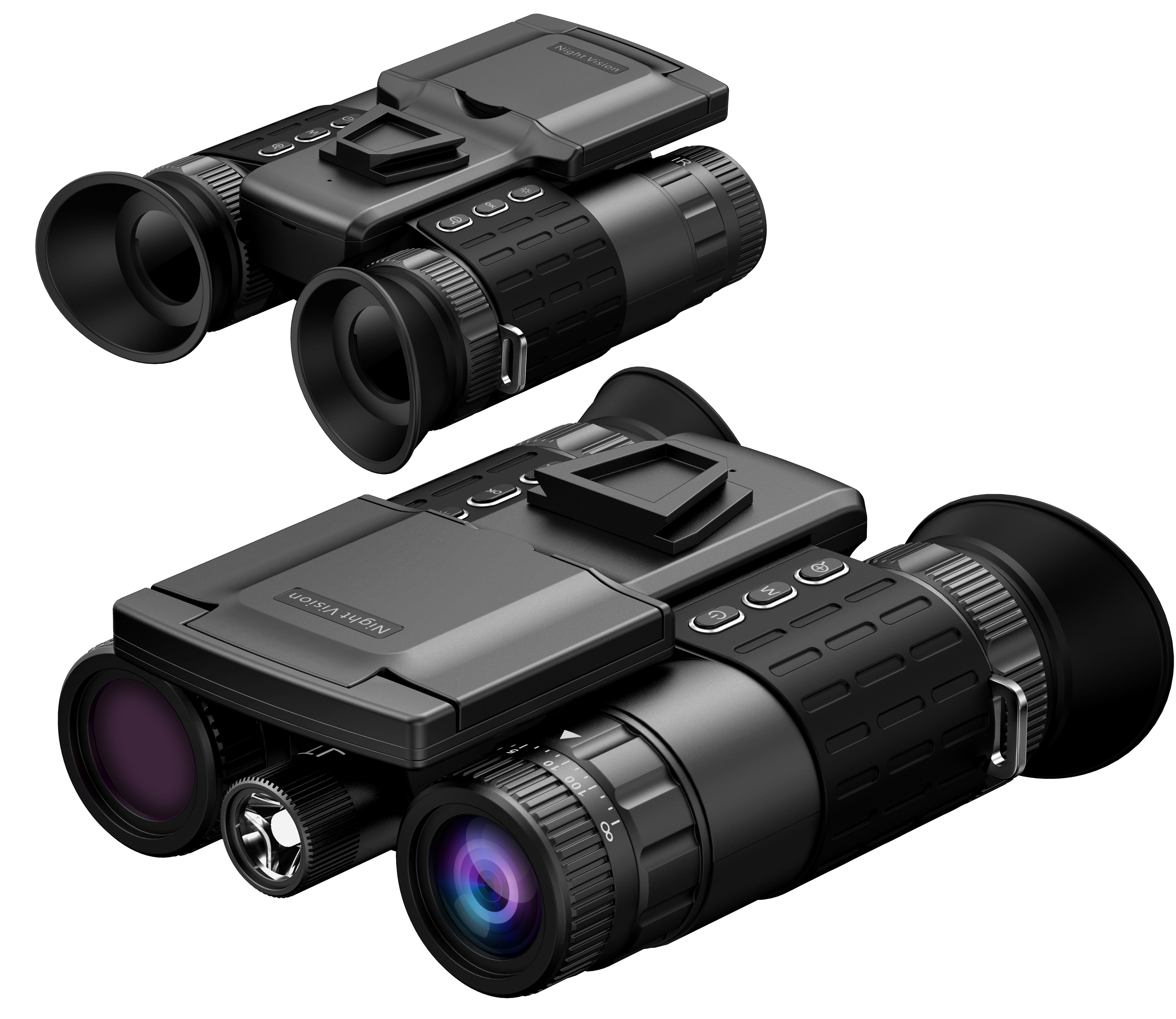 Dual-View 4K Night Vision Scope – Day & Night Tactical Monocular