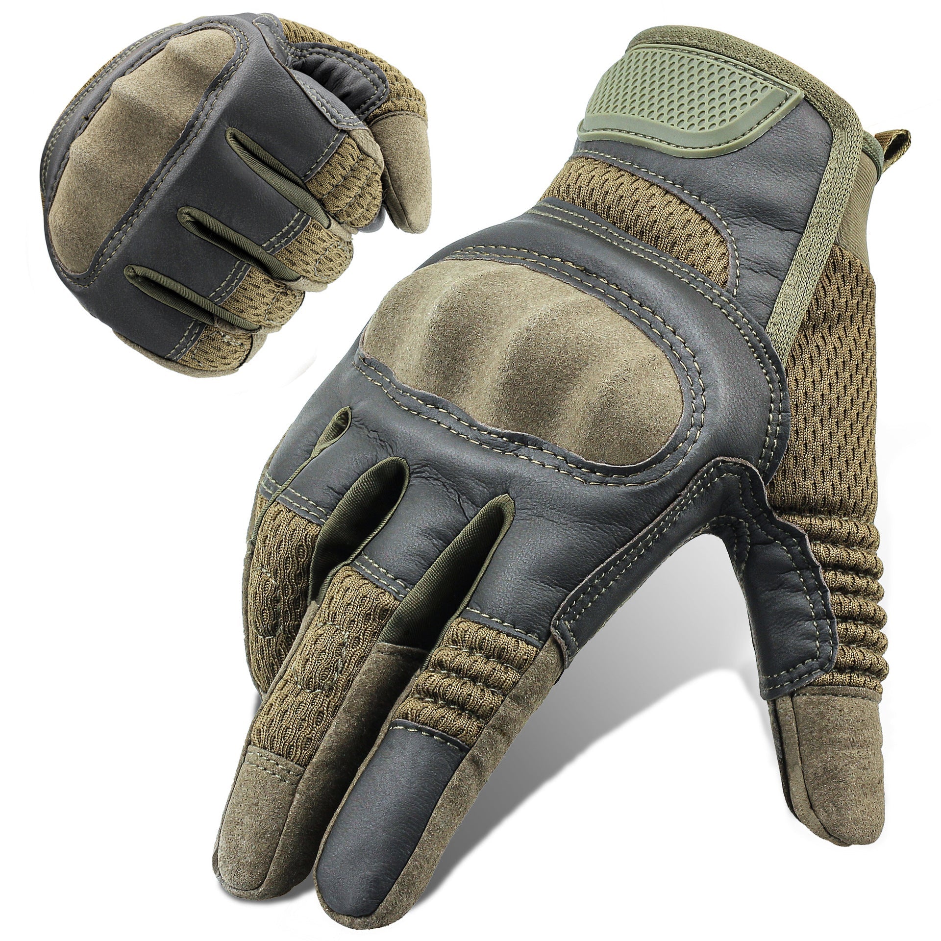 Outdoor Anti-slip Mountaineering Climbing Touchscreen Riding Tactical Gloves