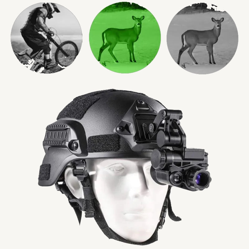 FHD Helmet Mounted Digital Nighttime High Definition Tactical 