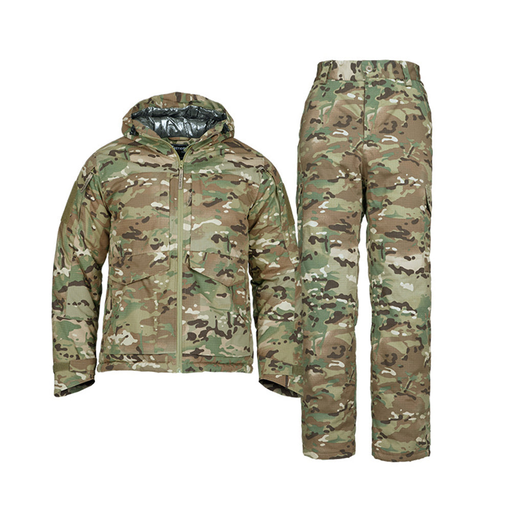 Heat Reflective Camouflage Outdoor Tactical Cotton Clothing