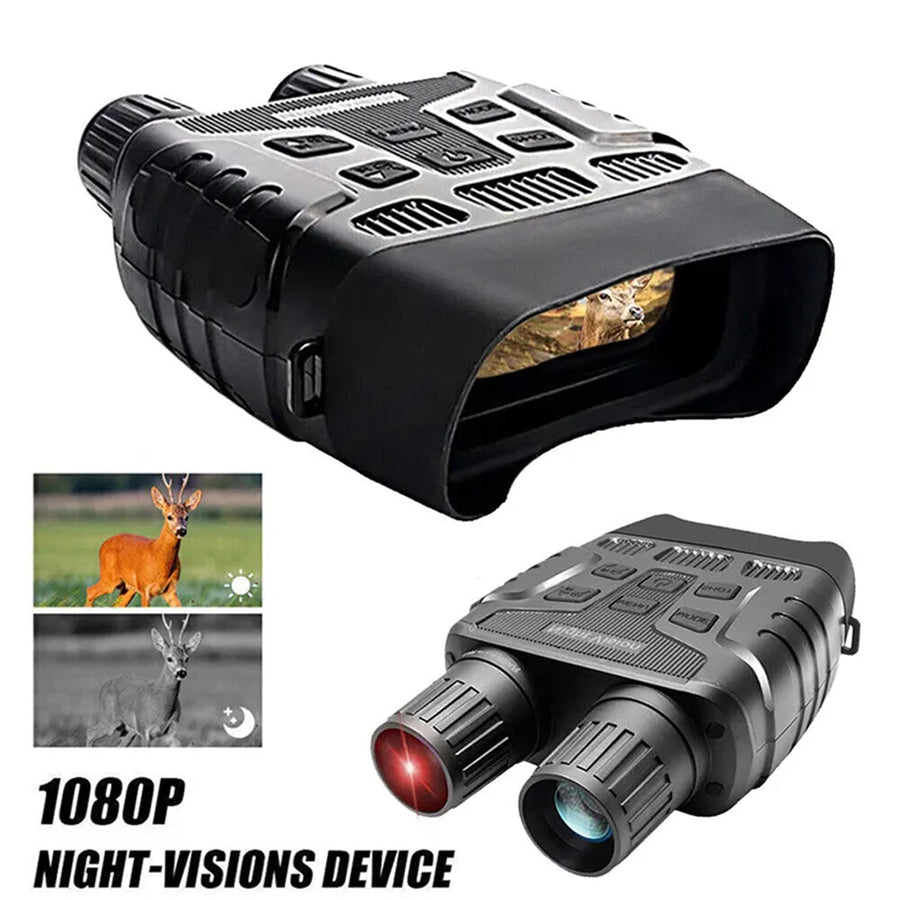 HD Zoom Video Recording Digital Night Vision Goggles Hunting Infrared ...