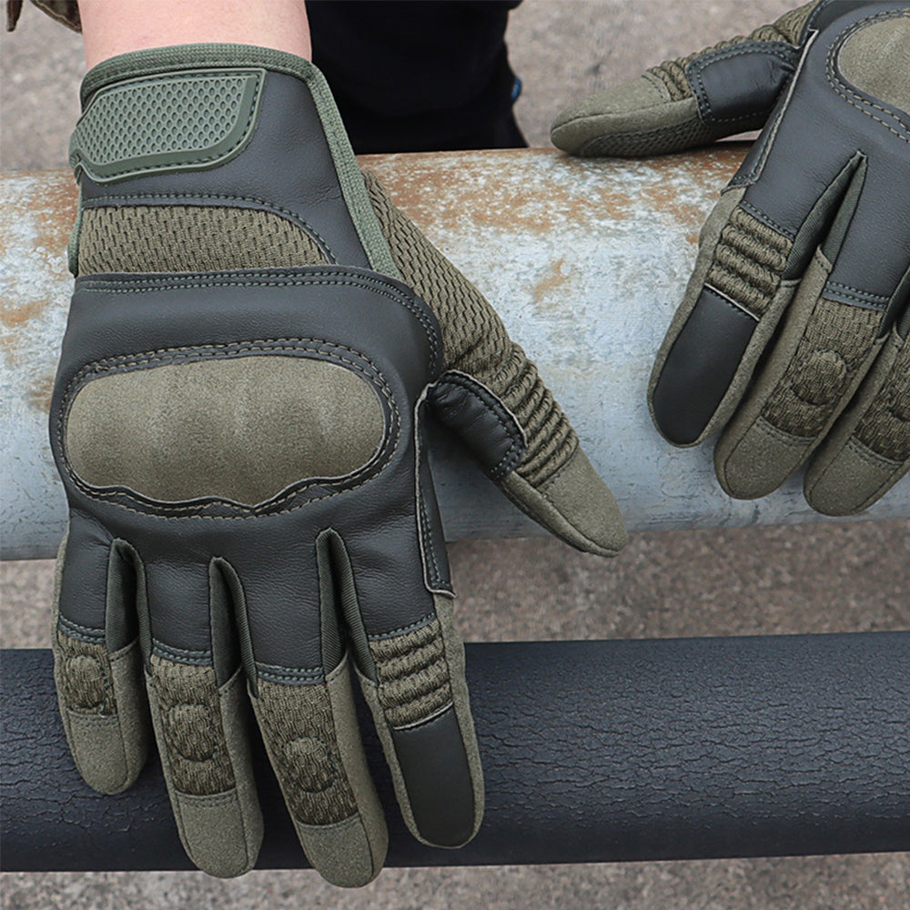 Outdoor Anti-slip Mountaineering Climbing Touchscreen Riding Tactical Gloves