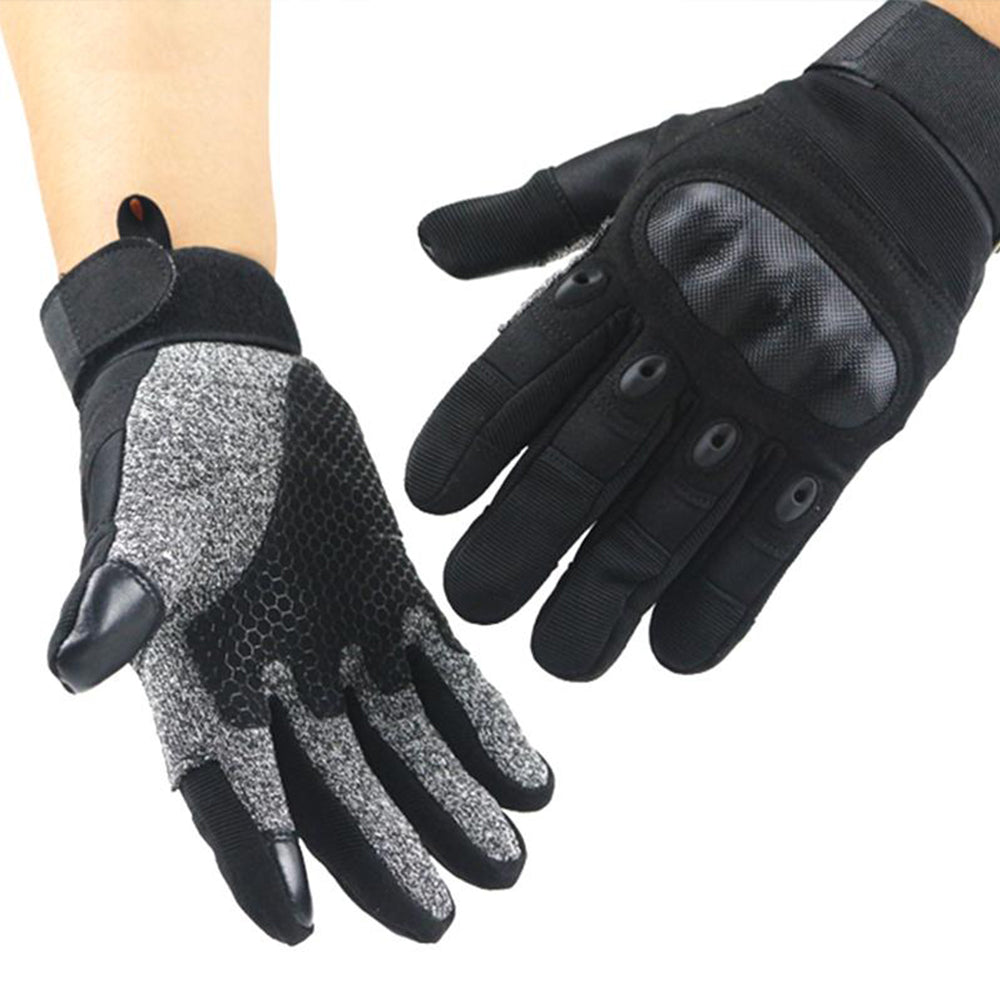 Outdoor Level 5 Cut and Stab Resistant Tactical Full Finger Gloves